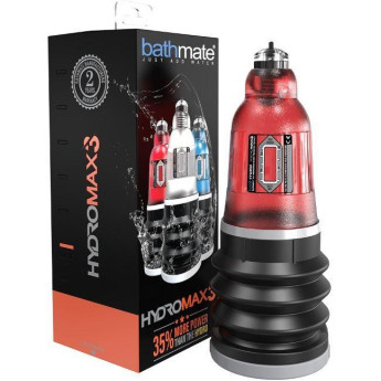 Гидропомпа BATHMATE HYDROMAX3, красная